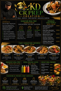 Menu items